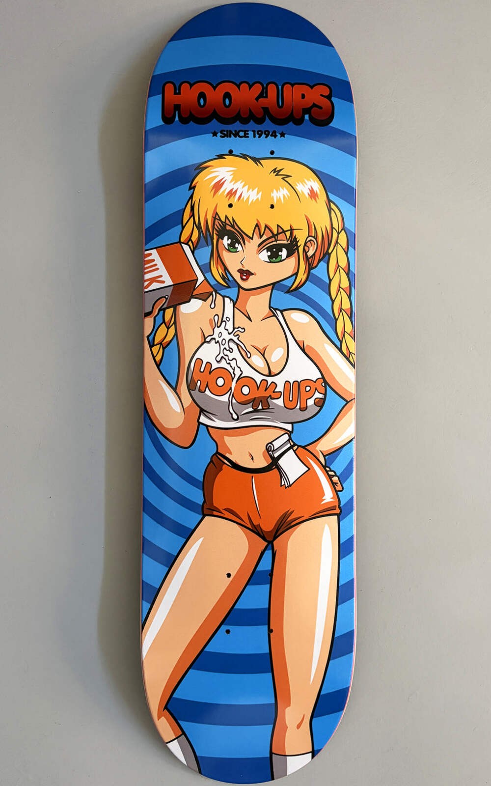 Hook Ups Hoot-Ups 3 8.5" Skateboard Deck