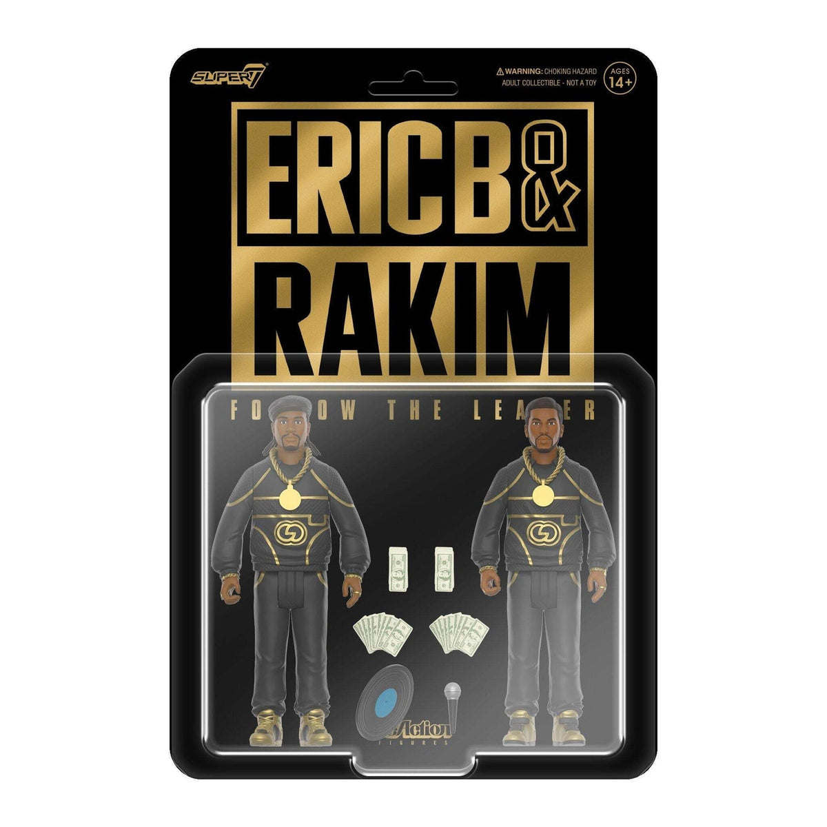 Super7 X Eric B. & Rakim (Follow The Leader) Reaction Figures