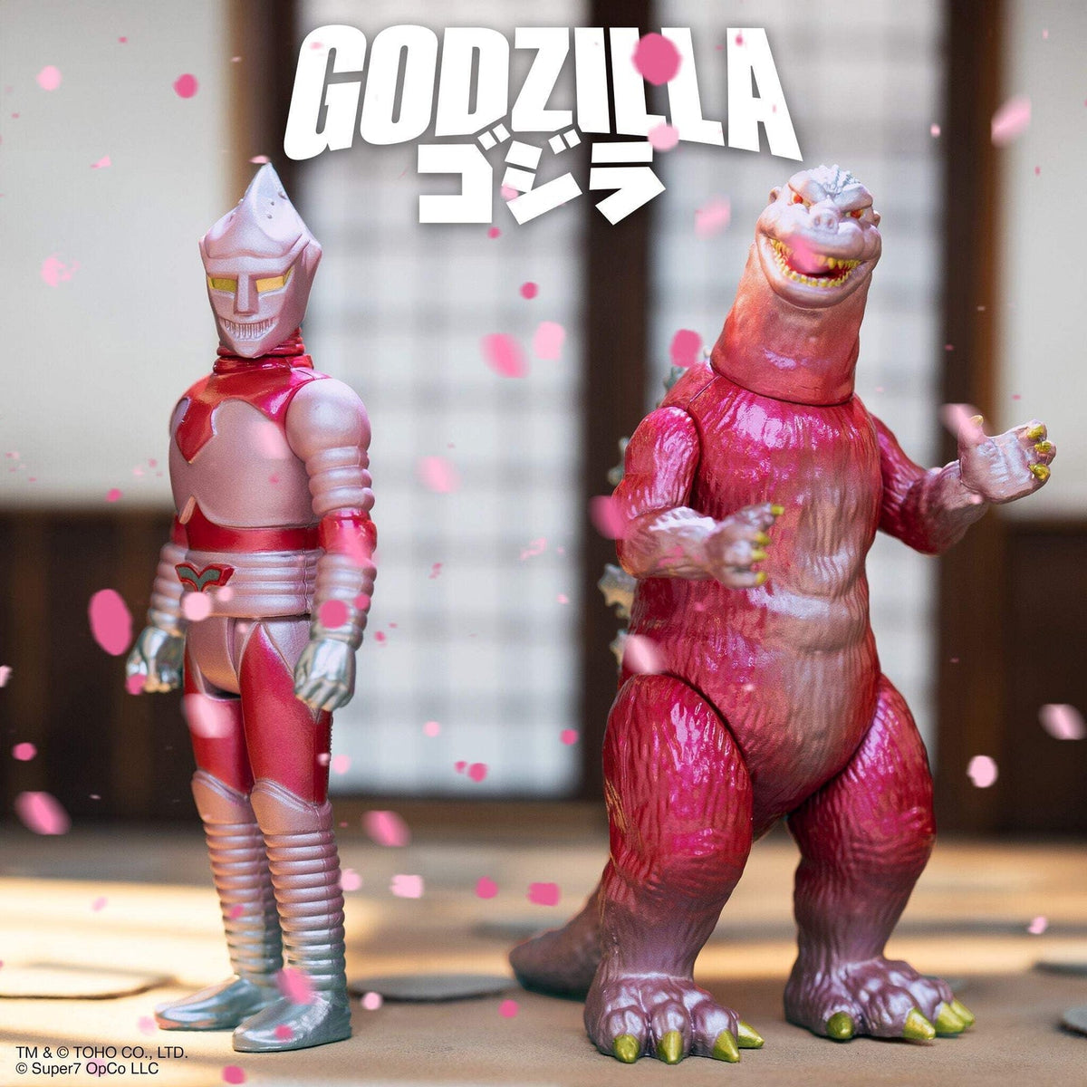 Super7 X Toho - Godzilla Jet Jaguar (Cherry Blossom Festival) Reaction Figure