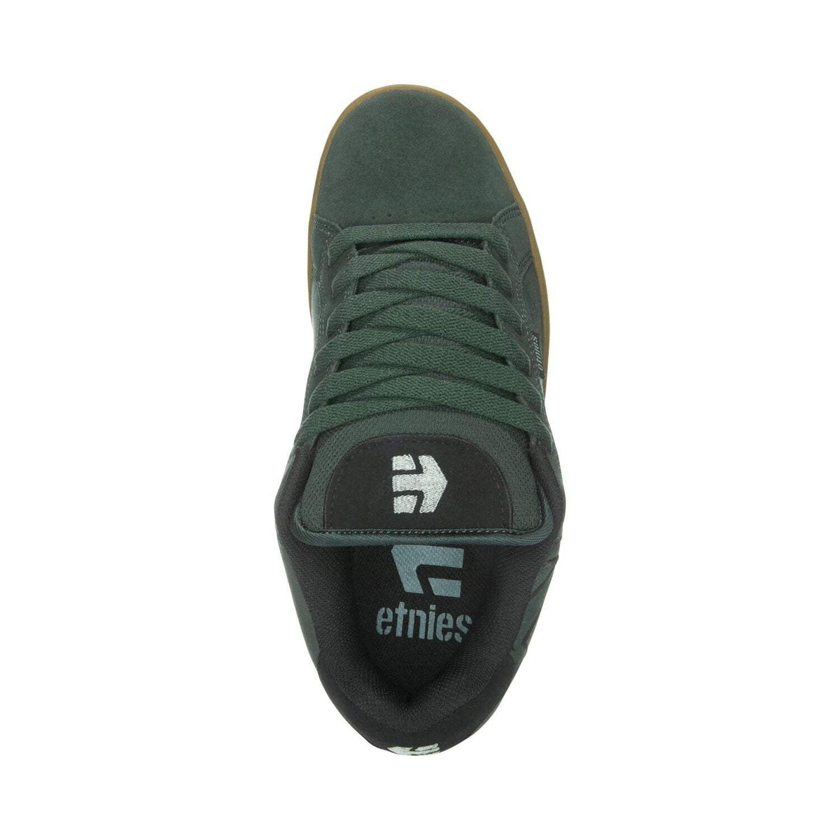 Etnies Fader Green/Gum Skate Shoes
