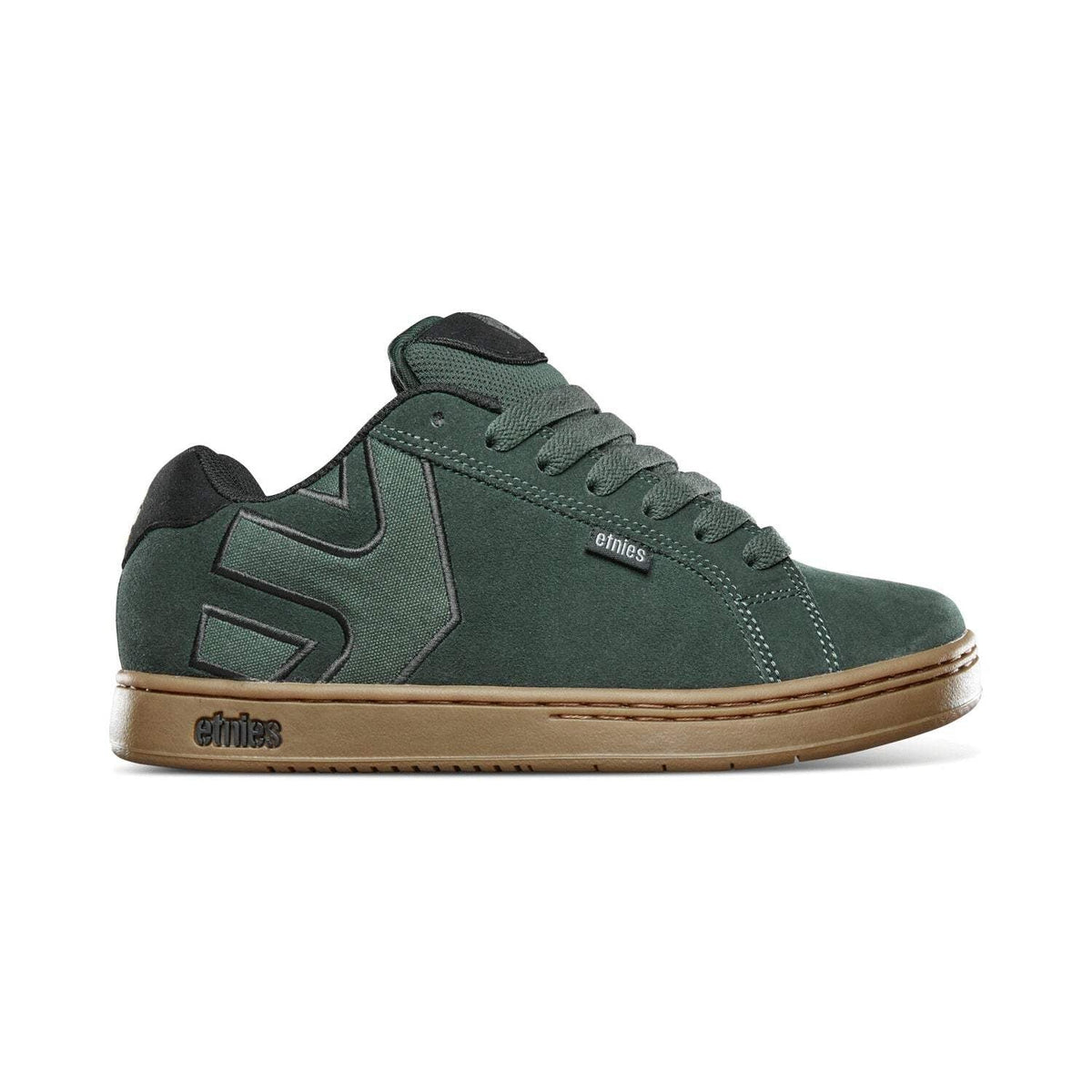 Etnies Fader Green/Gum Skate Shoes