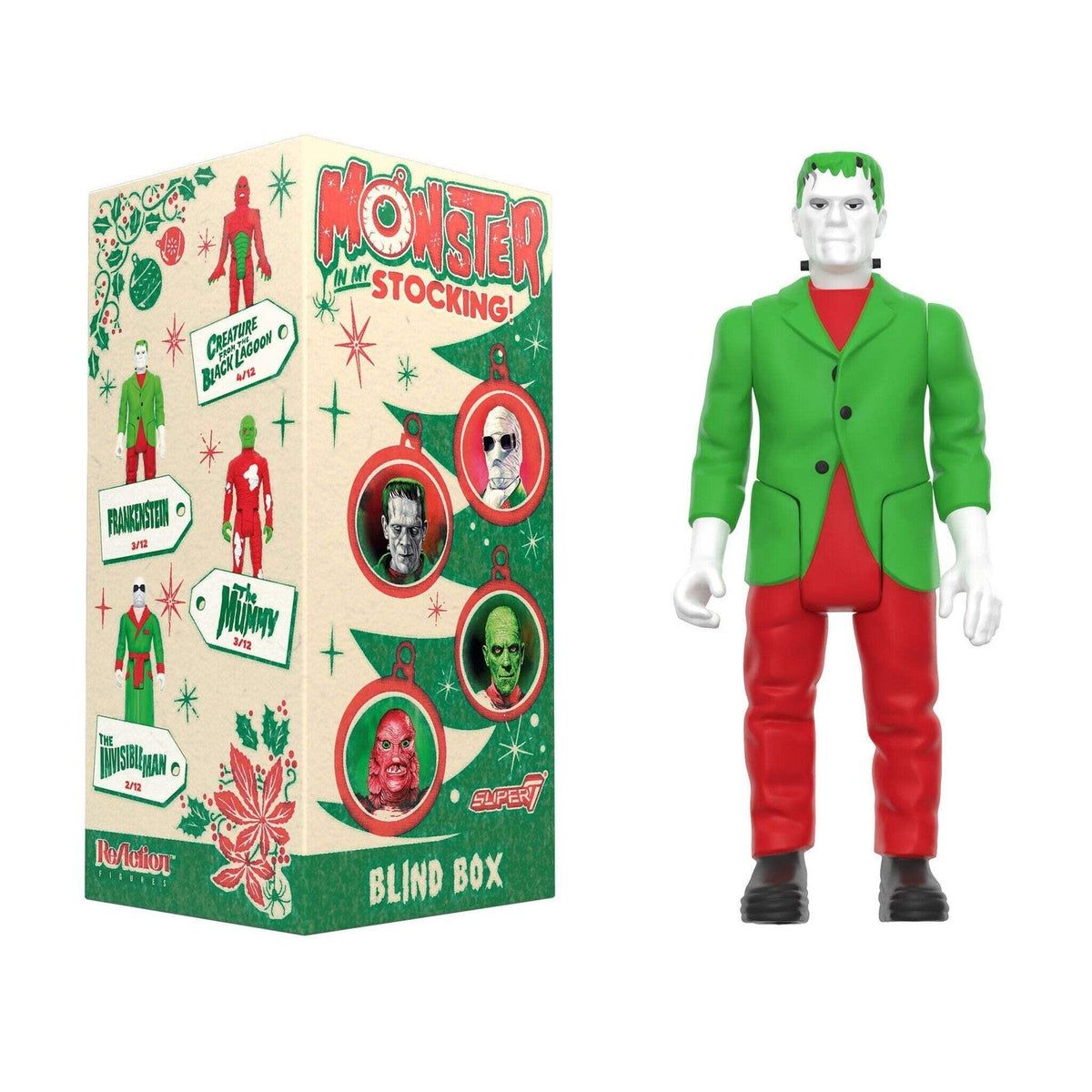 Super7 X Universal Monsters - Monster In My Stocking - Blind Box Flat