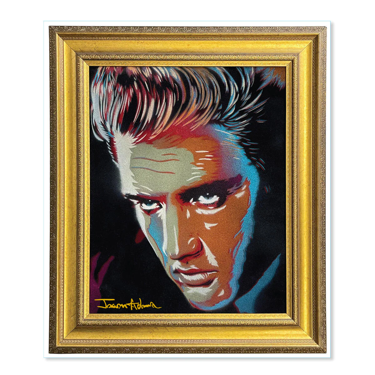 Black Label Skateboards Jason Adams "All Shook Up" Sticker