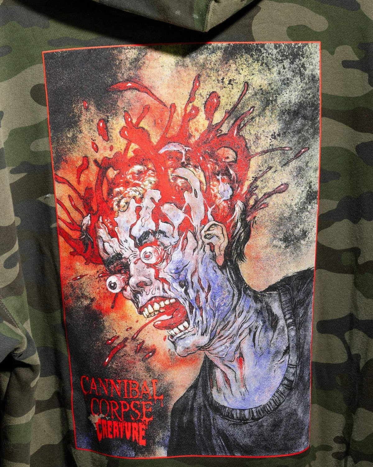 Creature X Cannibal Corpse P/O Heavyweight Hooded Sweatshirt