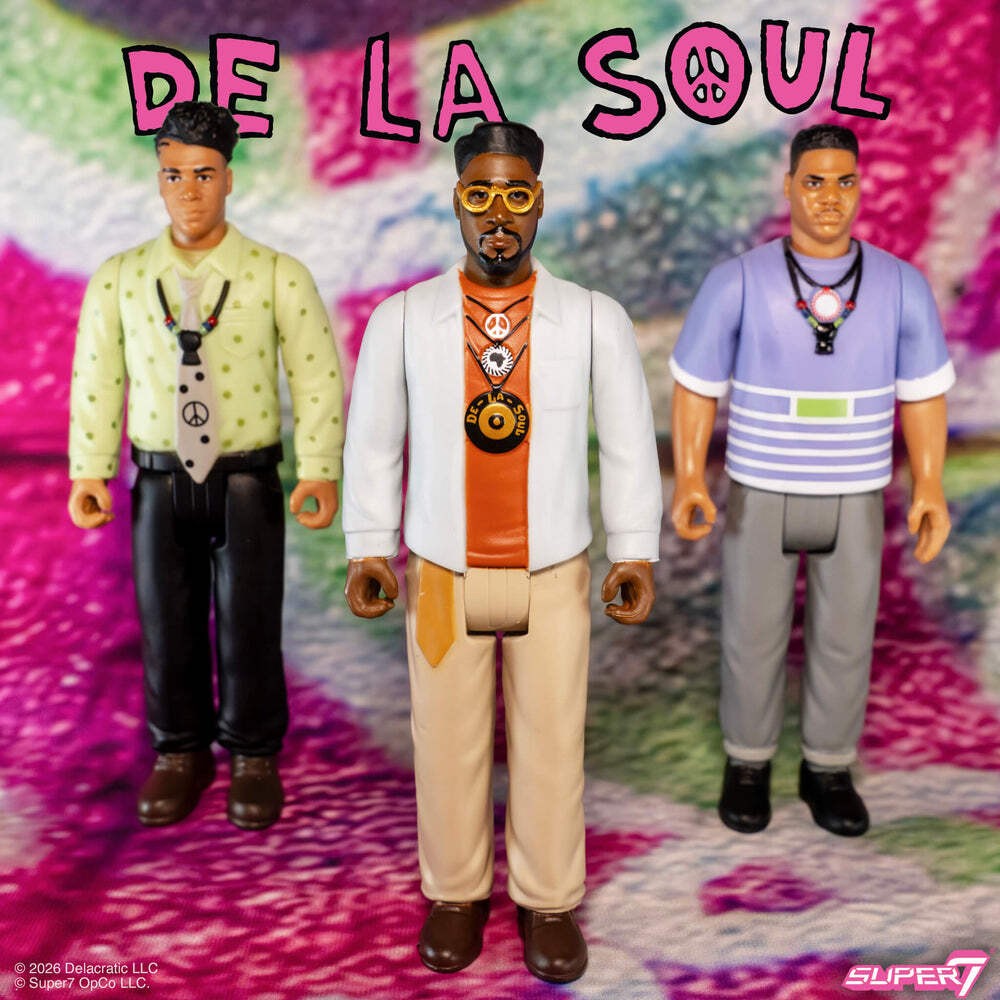 Super7 X De La Soul Kelvin "Posdnuos" Mercer (Me, Myself & I) Reaction Figure