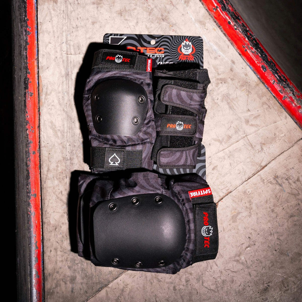 Pro-Tec X Spitfire Street Gear 3-Pack Pad Set