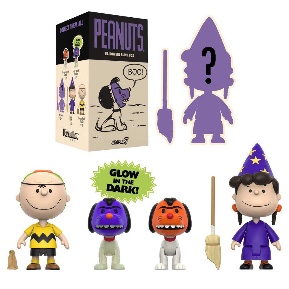 Super7 X Peanuts - Wave 07 (Halloween) - Individual Blind Box Toy
