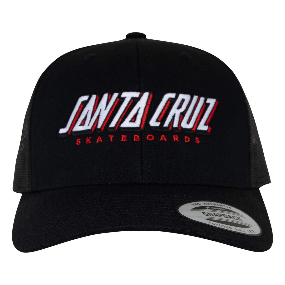Santa Cruz Big Strip Snapback Structured Hat