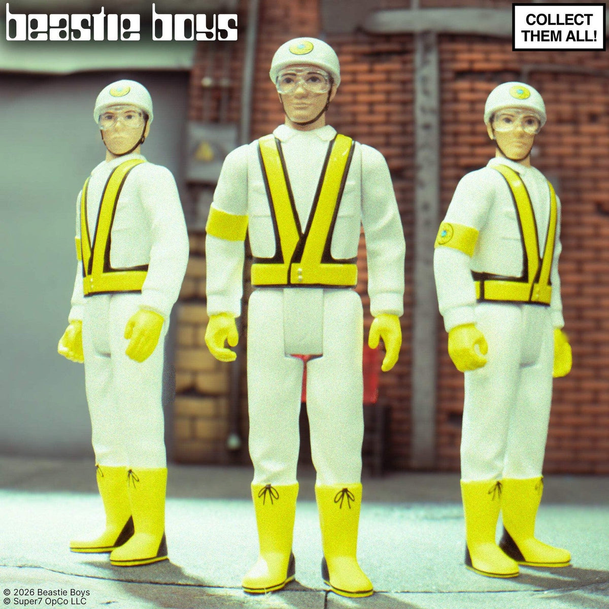 Super7 X Beastie Boys - Mike D, MCA, Ad-Rock [Intergalactic Crossing Guard] Figu