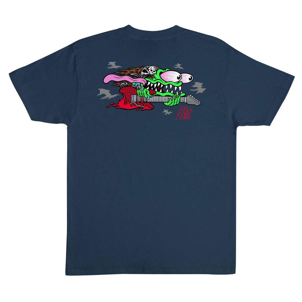Santa Cruz X Stranger Things Eddie Slasher T-Shirt