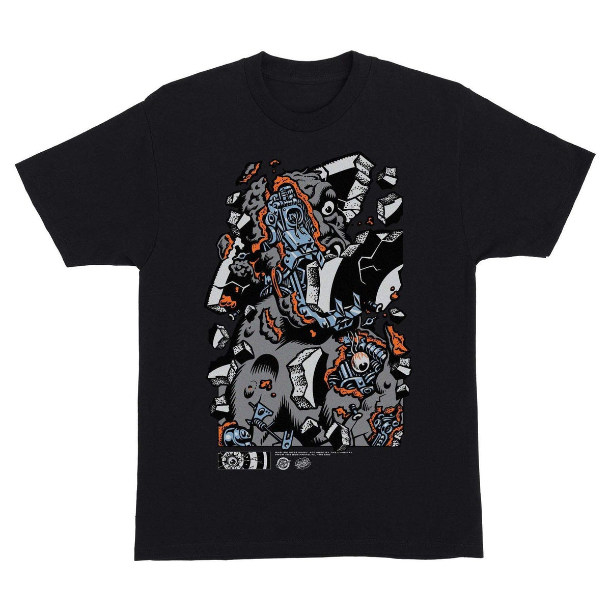 Santa Cruz Roskopp Macro Front T-Shirt