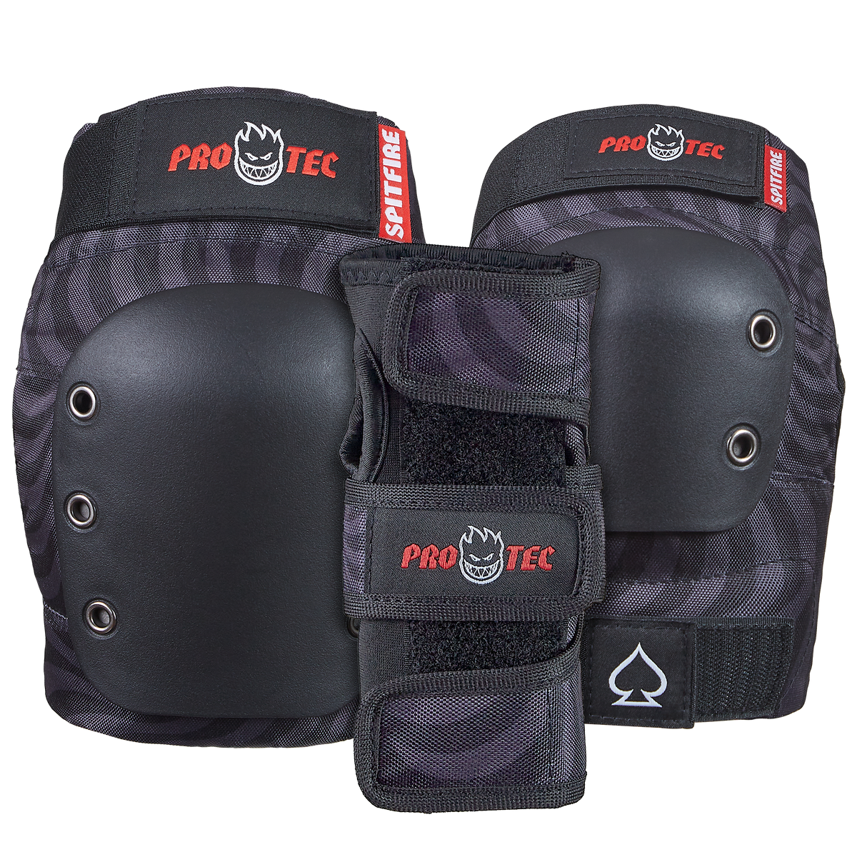 Pro-Tec X Spitfire Street Gear 3-Pack Pad Set