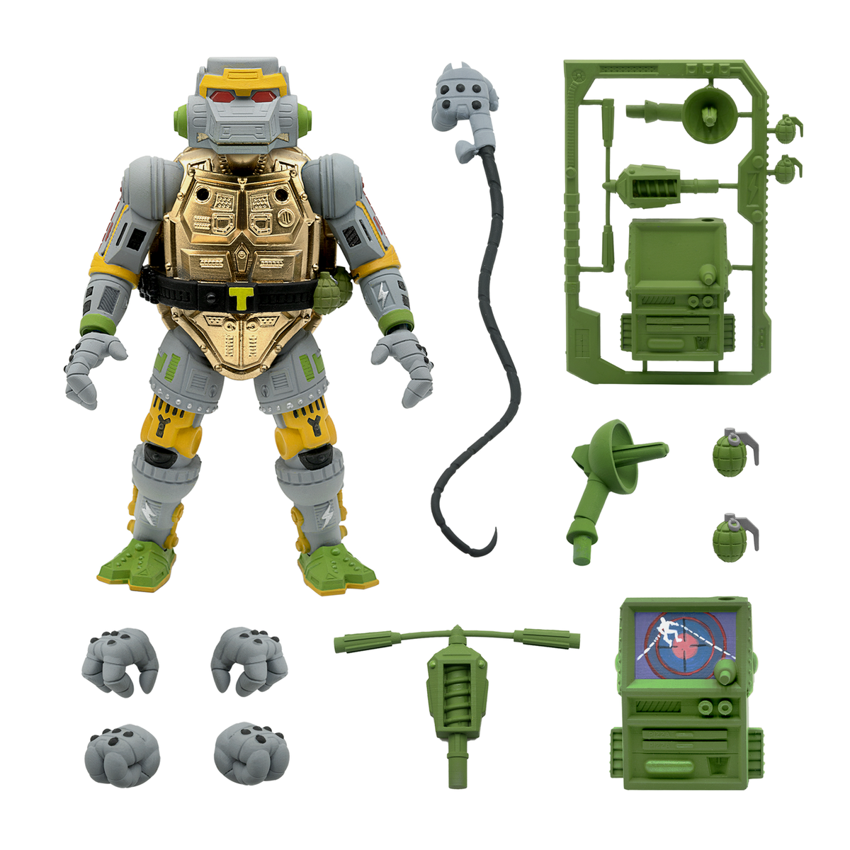 Super7 X Teenage Mutant Ninja Turtles Ultimates Metalhead Wave 3 Action Figure T