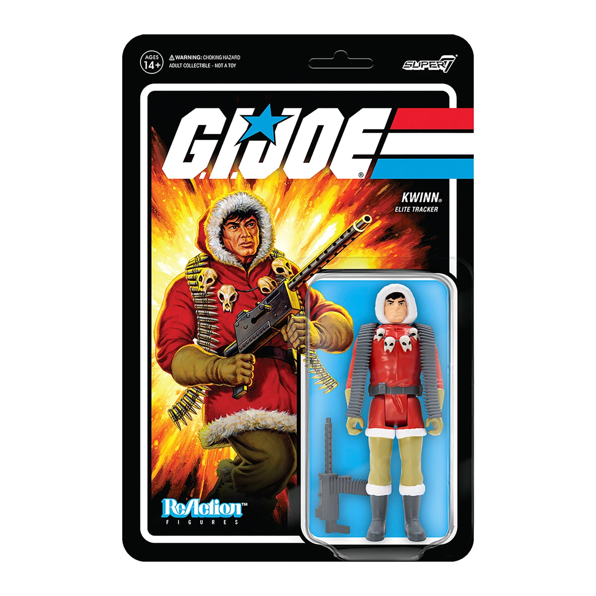 Super7 X G.I. Joe Kwinn Wave 1 Reaction Figure
