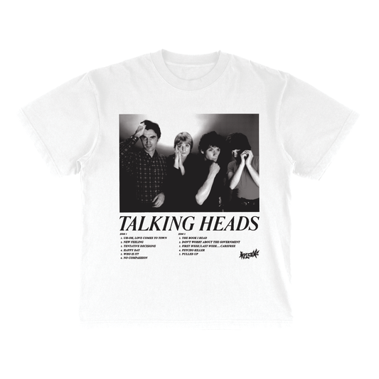 Welcome X Talking Heads Track List T-Shirt