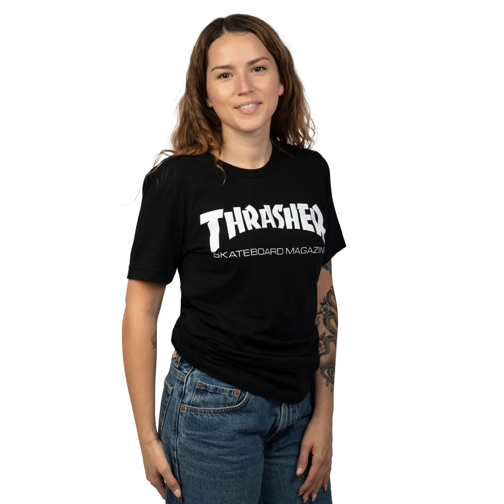 Thrasher Skate Mag Women'S Black T-Shirt