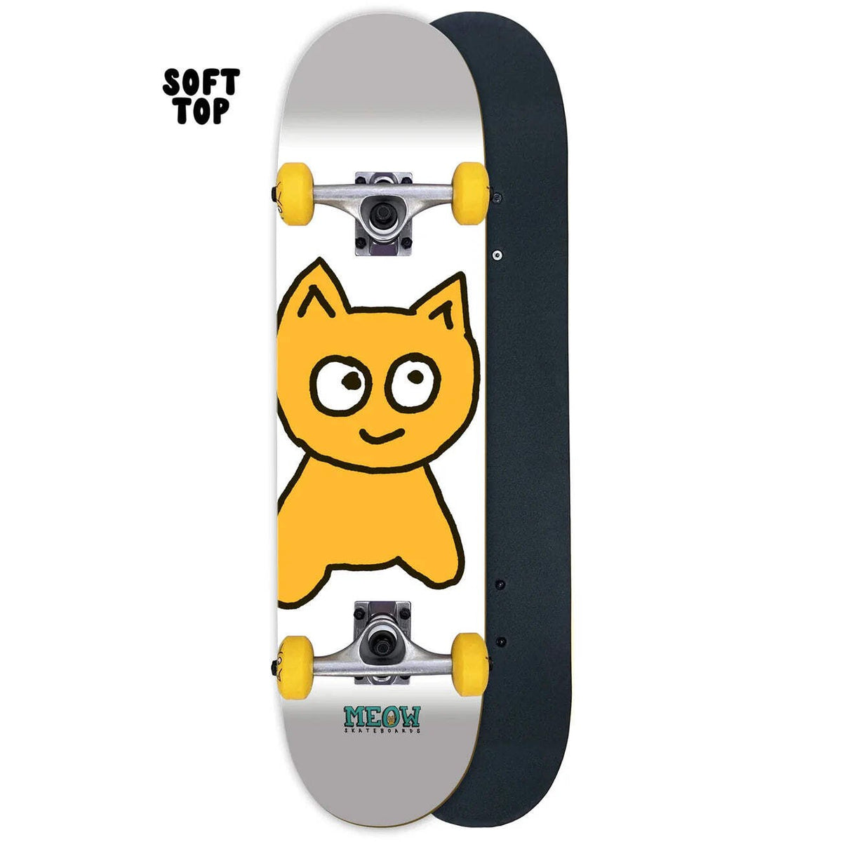 Meow Big Cat 7" Soft Top Complete Skateboard