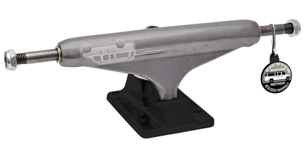 Independent Stage 11 Hollow Braden Hoban Pro Transparent Black Trucks (Set of 2)