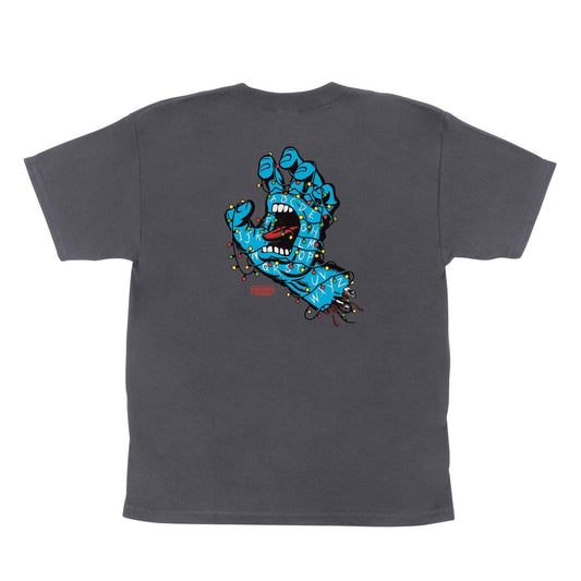 Santa Cruz X Stranger Things Screaming Lights Youth T-Shirt
