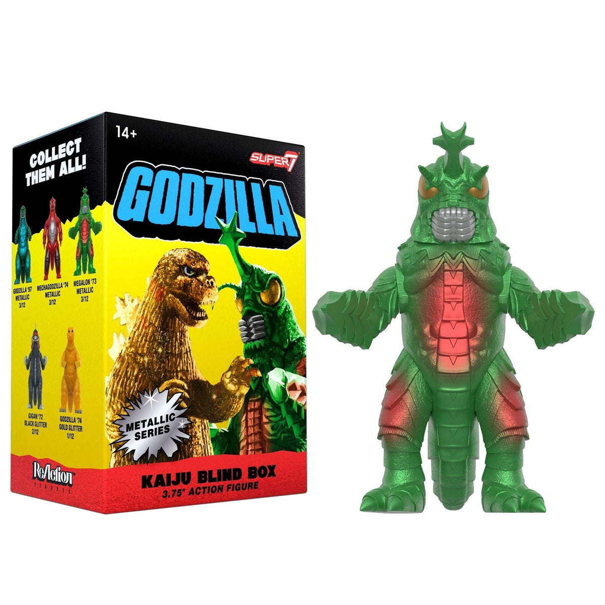 Super7 X Toho Blind Box Wave 05 (Metallic) - Individual Blind Box Toy