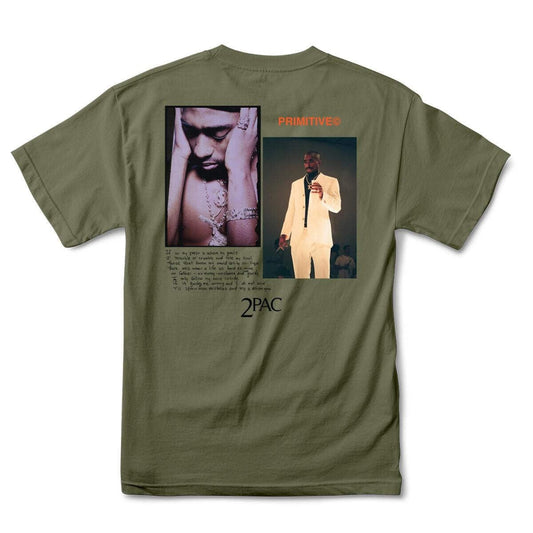 Primitive X Tupac Shakur Voice T-Shirt