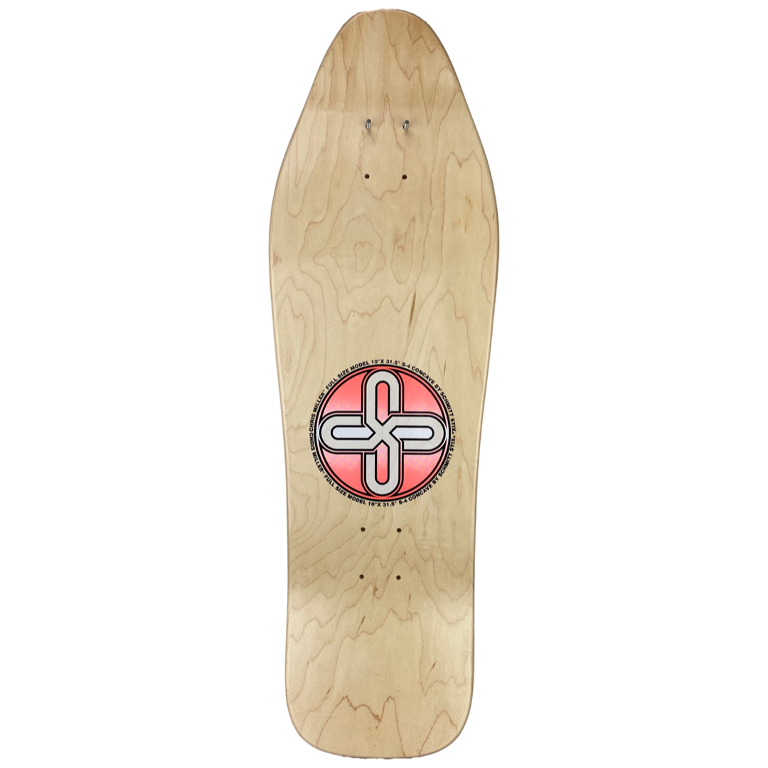 Schmitt Stix Chris Miller Bird in the Mouth 10" Skateboard Deck