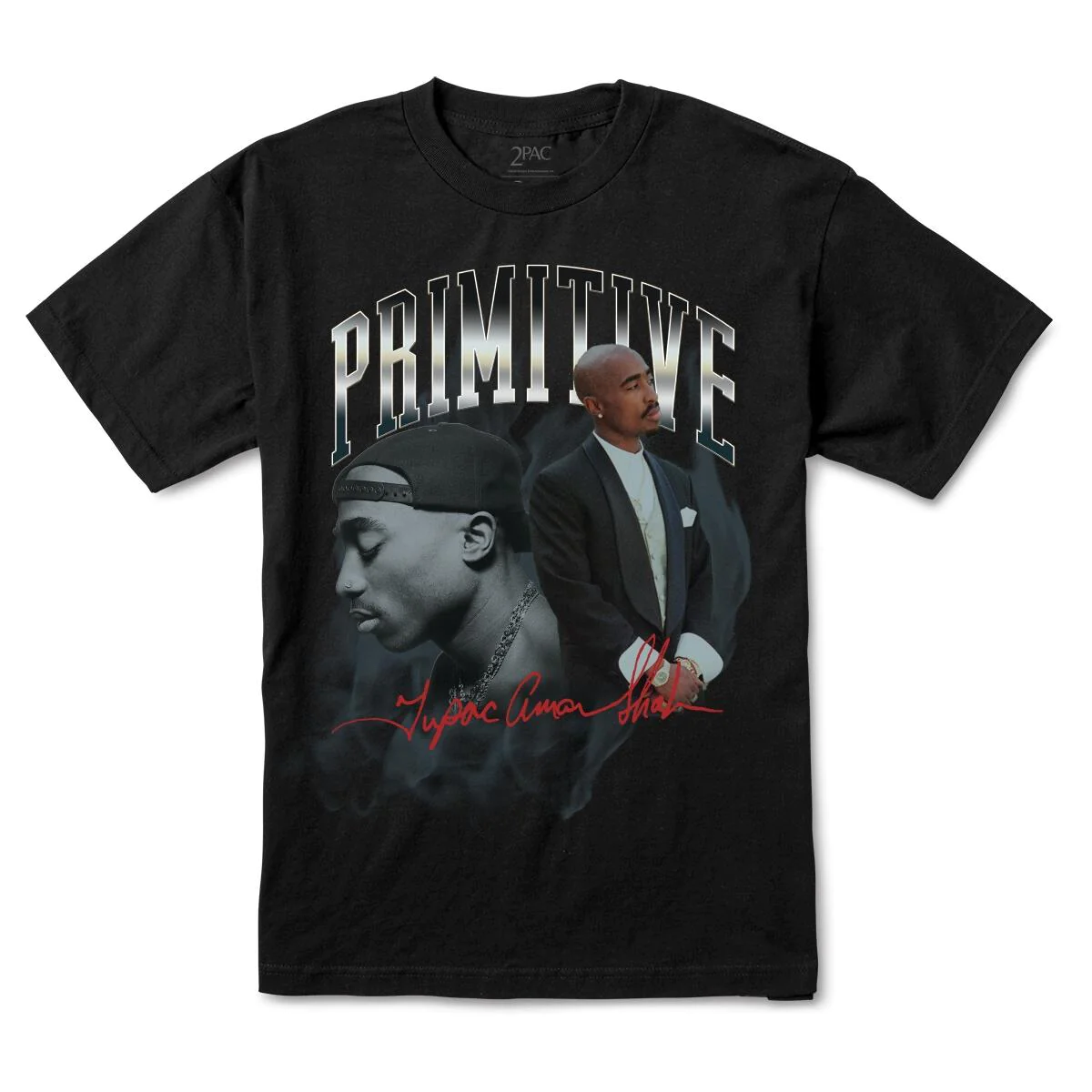Primitive X Tupac Shakur Legend T-Shirt