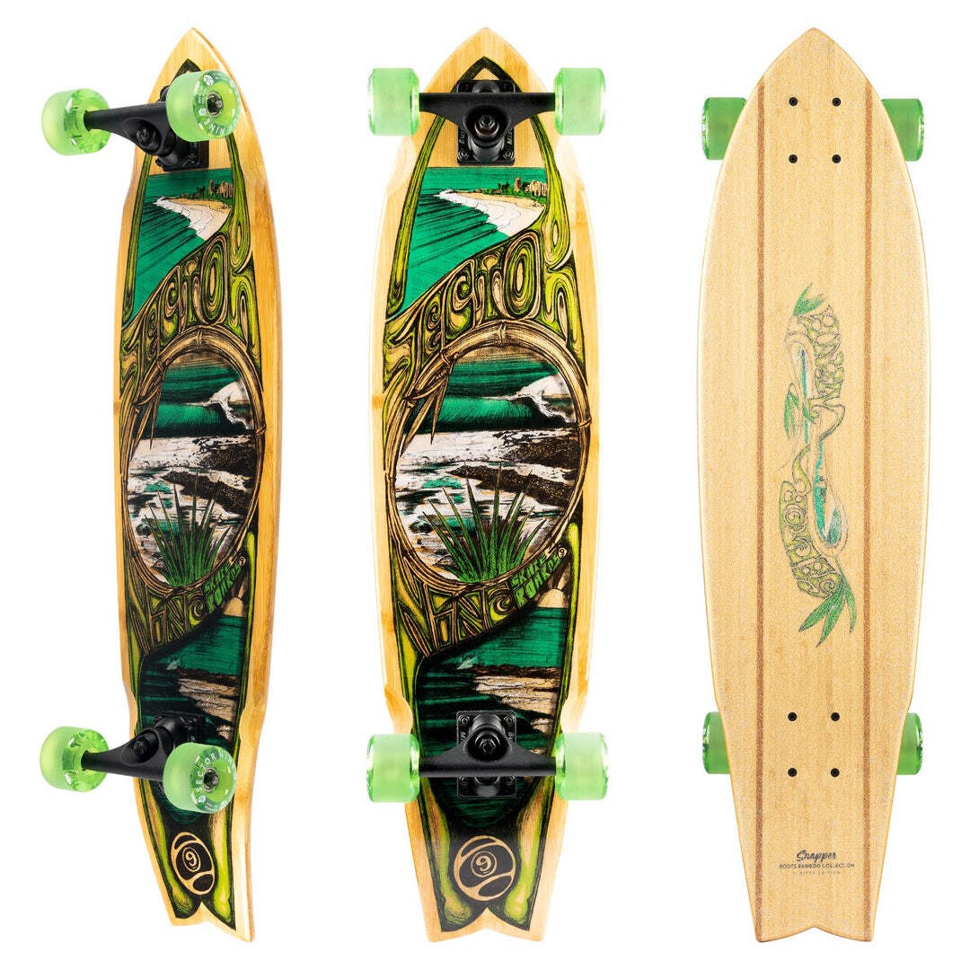 Sector 9 Snapper 8.75 X 34 Complete Pintail Longboard
