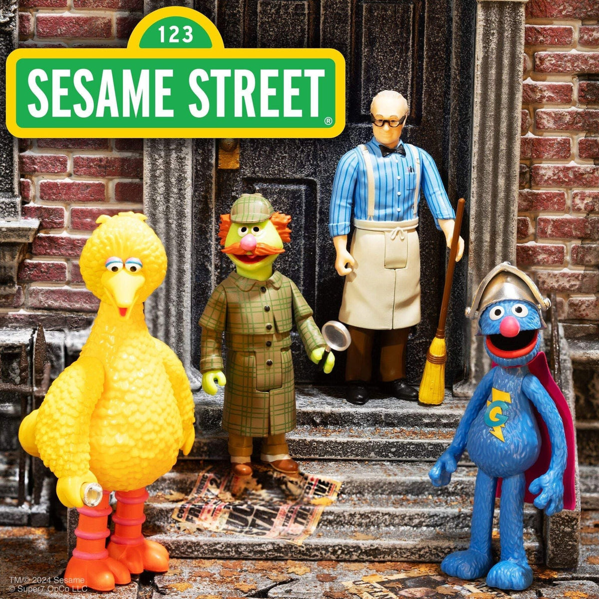 Super7 X Sesame Street - Big Bird Reaction Figure