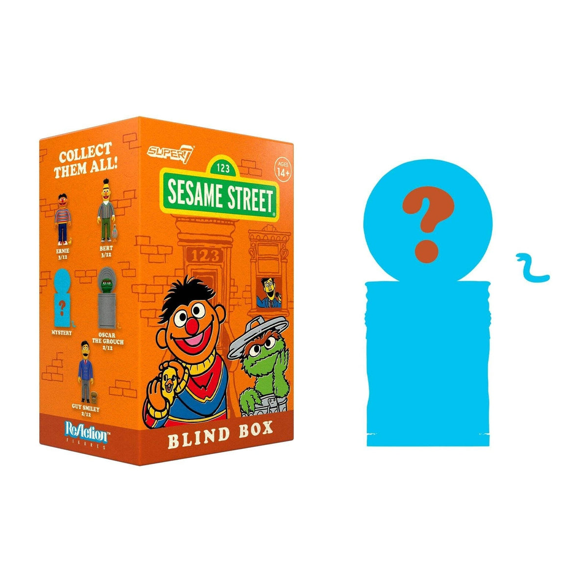 Super7 X Sesame Street - Wave 03 - Blind Box Flat