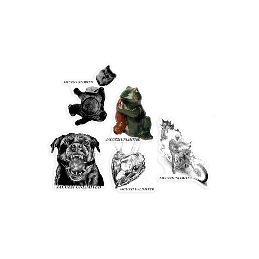 Jacuzzi Spring'26 Assorted Sticker 5 Pack