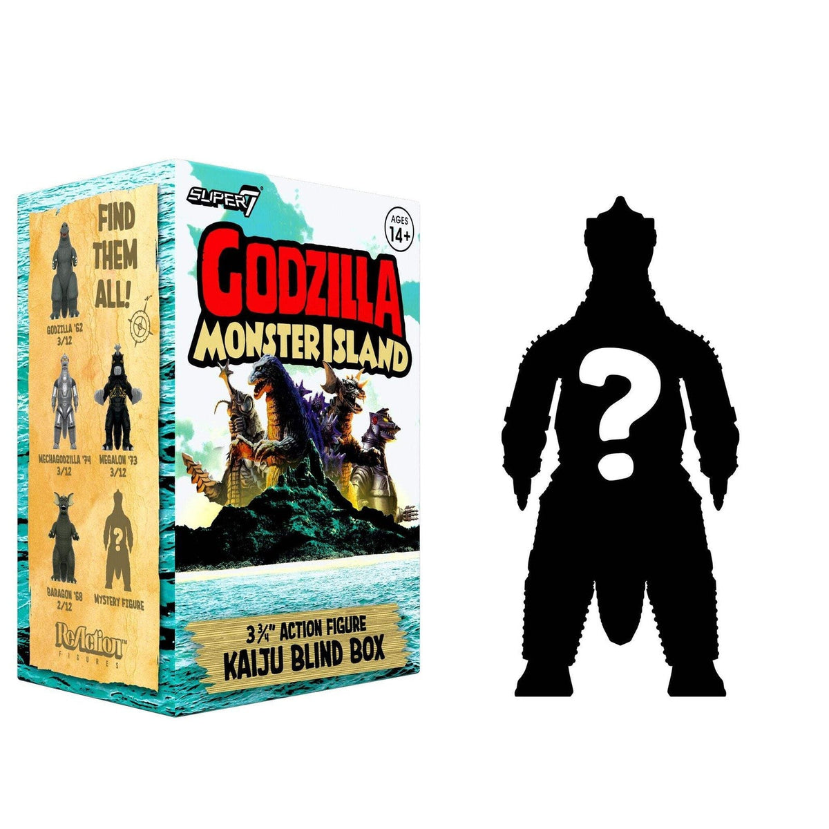 Super7 X Toho Blind Box Wave 07 (Monster Island) - Individual Blind Box