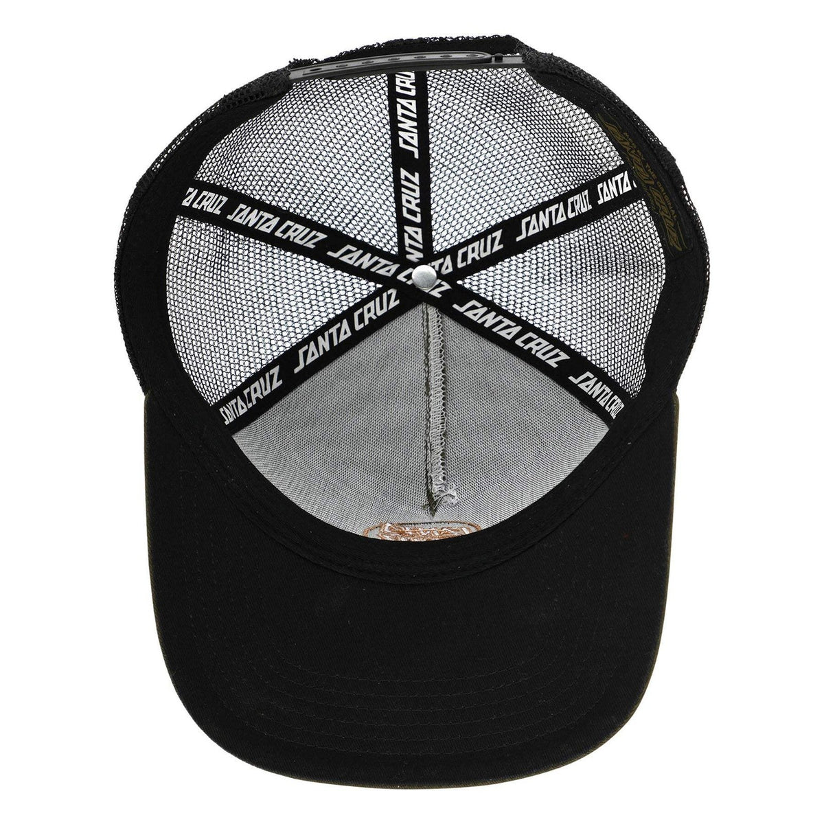 Santa Cruz Cruz Embroidered Mesh Trucker High Profile Hat
