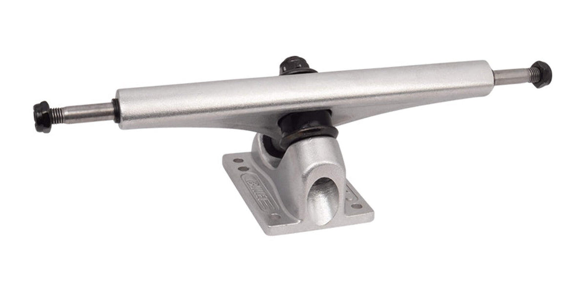 Bullet Polished Silver Longboard 180mm Skateboard Trucks (Set of 2)