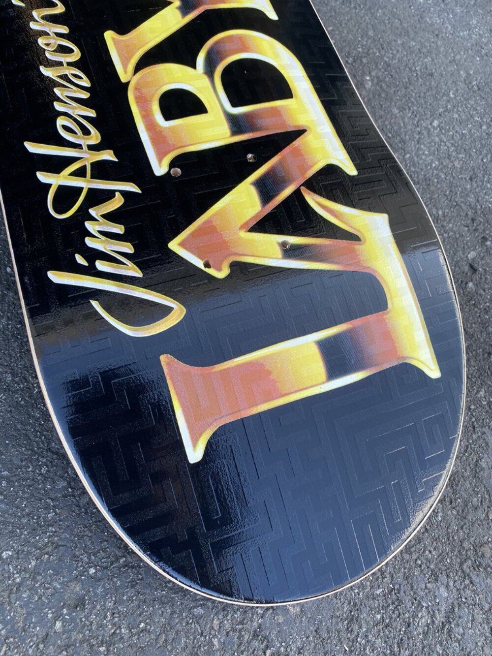 Madrid X Jim Henson'S Labyrinth 3D Logo Skateboard Deck
