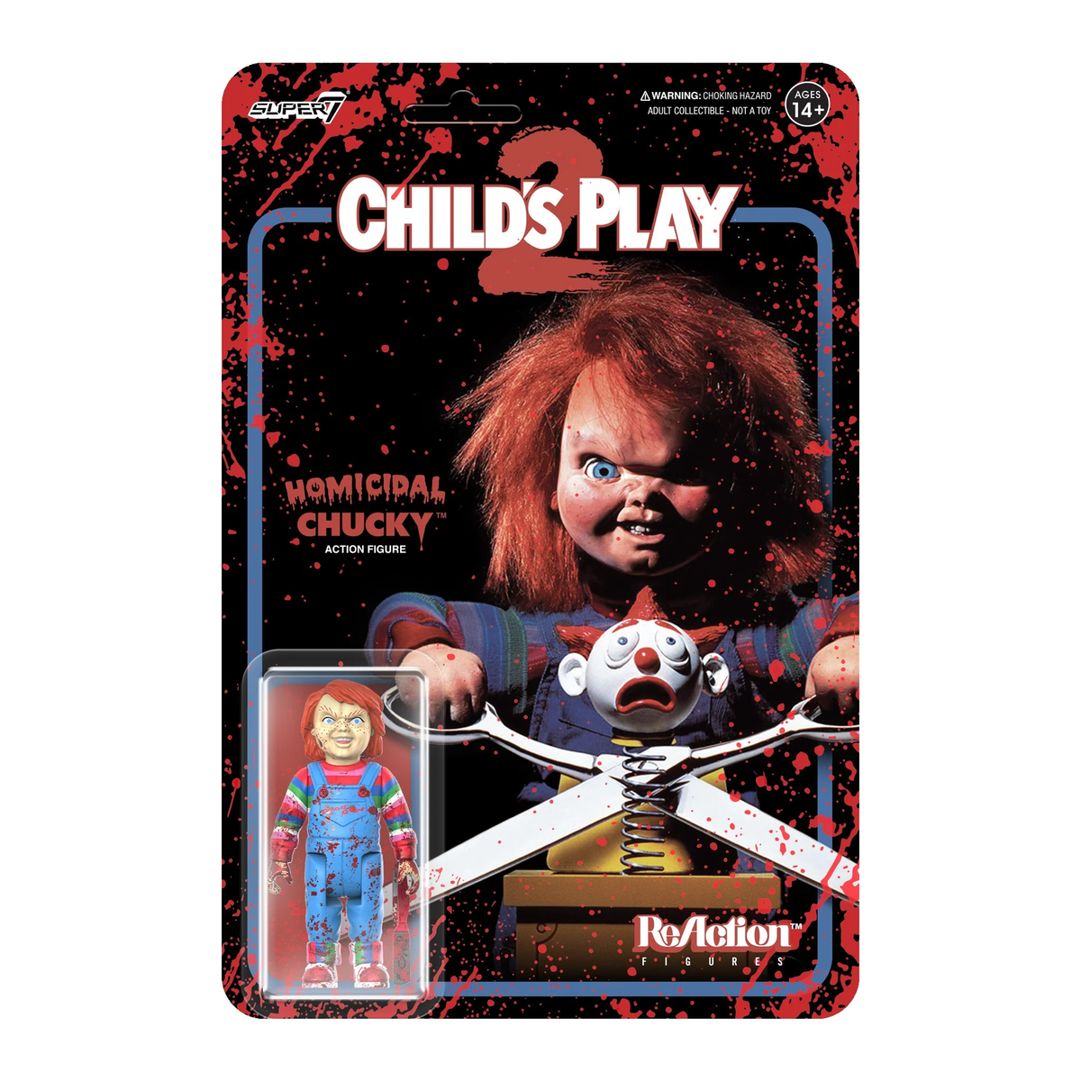 Super7 X Child'S Play - Homicidal Chucky Reaction Figure