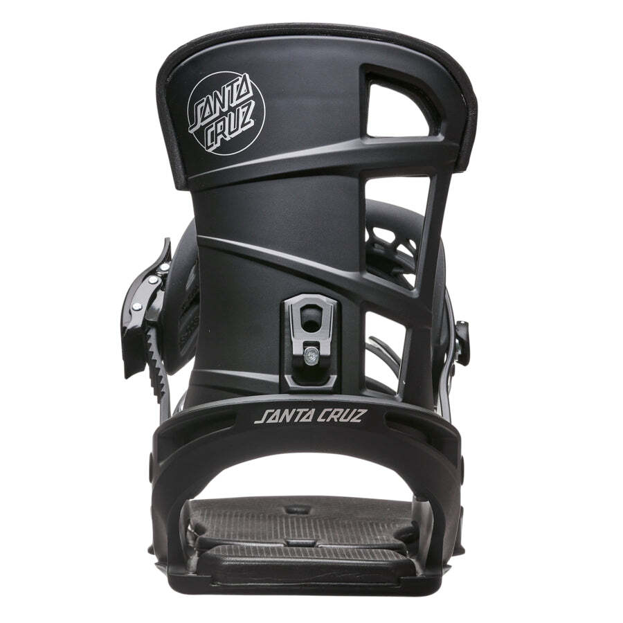 Santa Cruz Sender Snowboard Bindings Black (1 Pair)