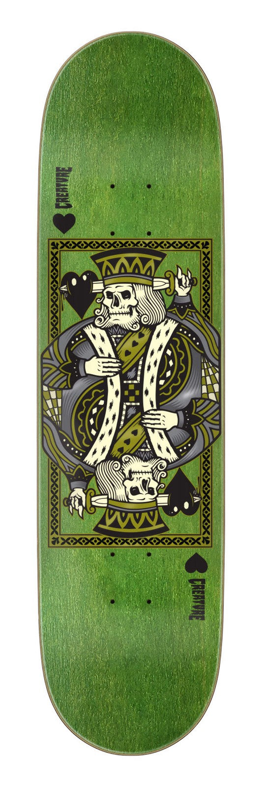 Creature Heshking Twin SM 8.2" Twin-Tail Skateboard Deck