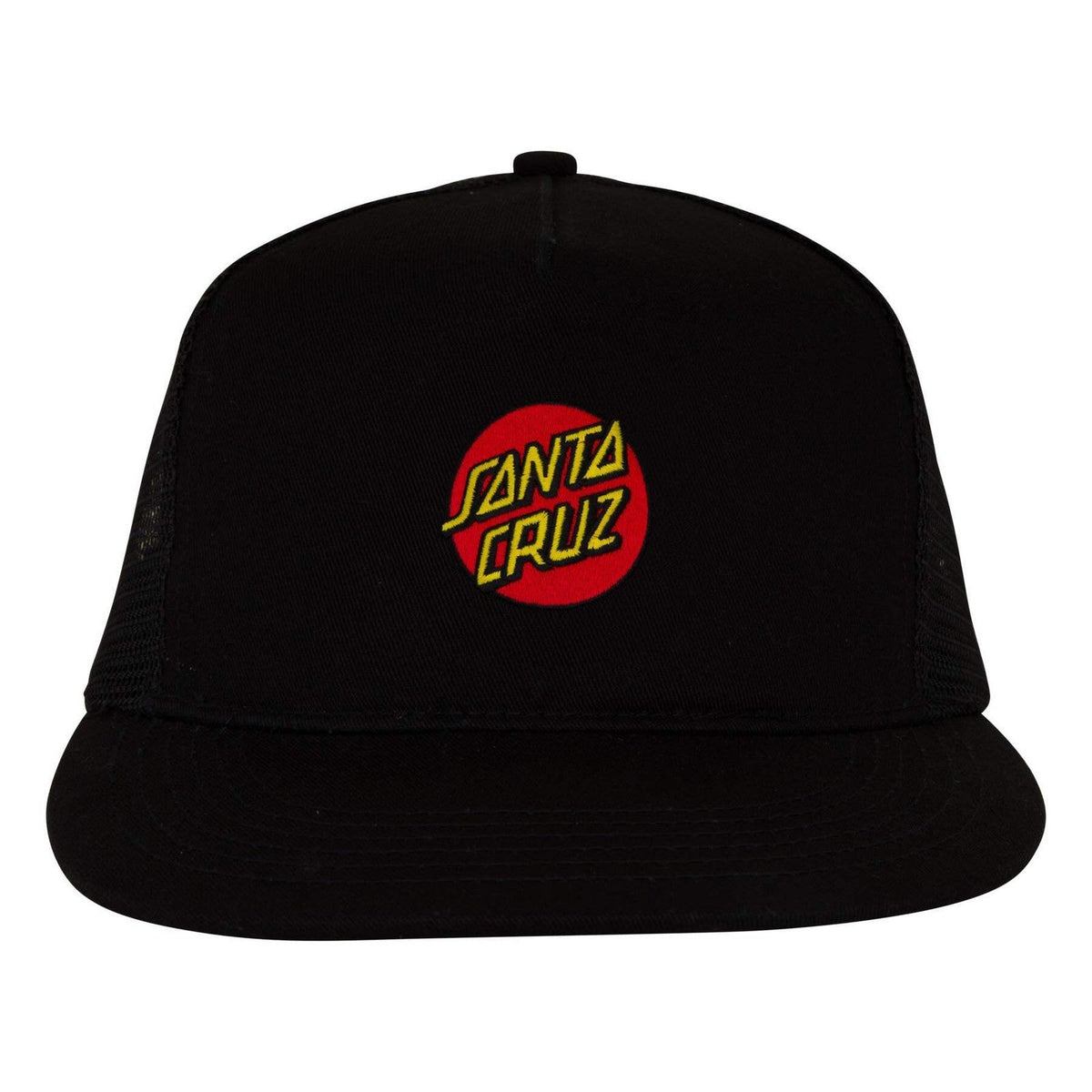 Santa Cruz Cruz Embroidered Mesh Trucker High Profile Hat
