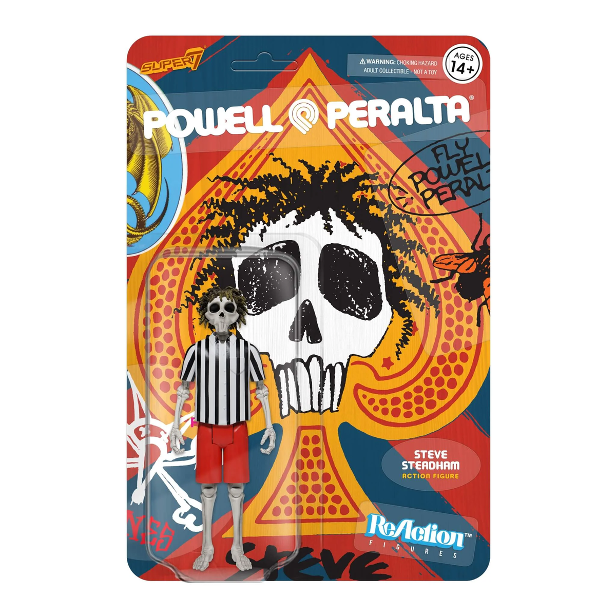 Super7 X Powell Peralta Steve Steadham Action Figure