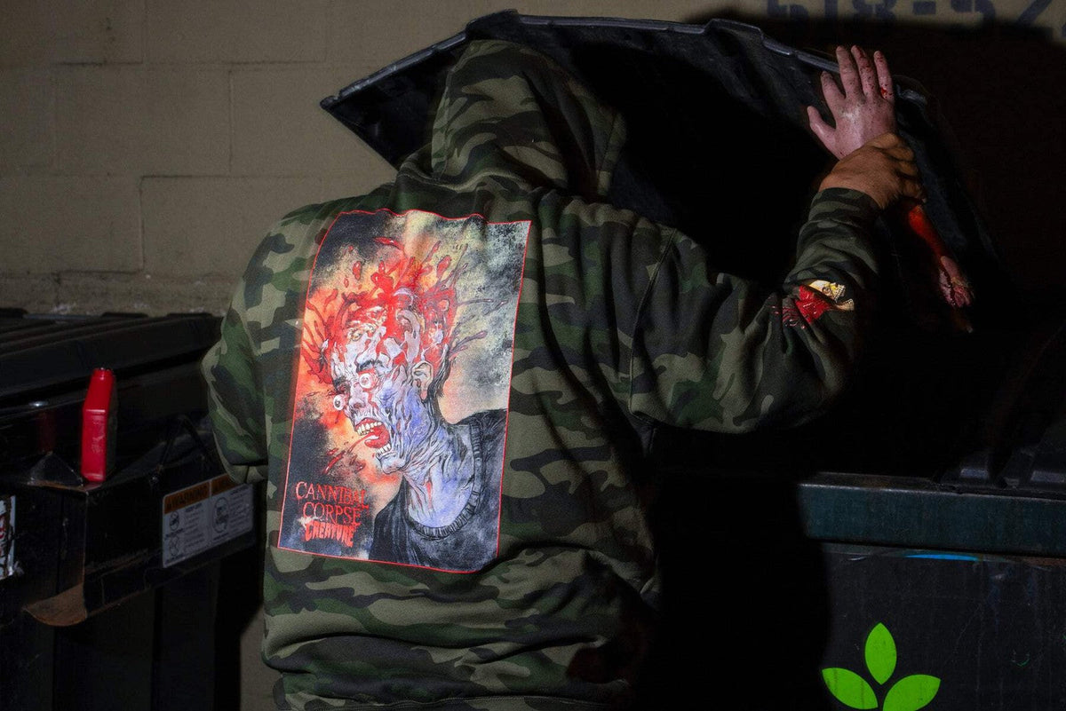 Creature X Cannibal Corpse P/O Heavyweight Hooded Sweatshirt