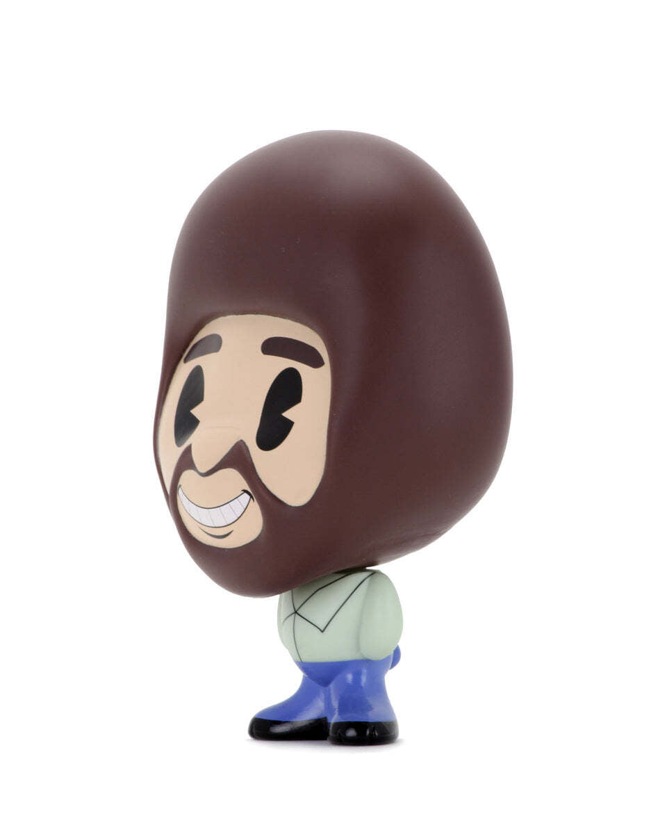 Kidrobot X Bob Ross Bhunny 4" Vinyl Figure