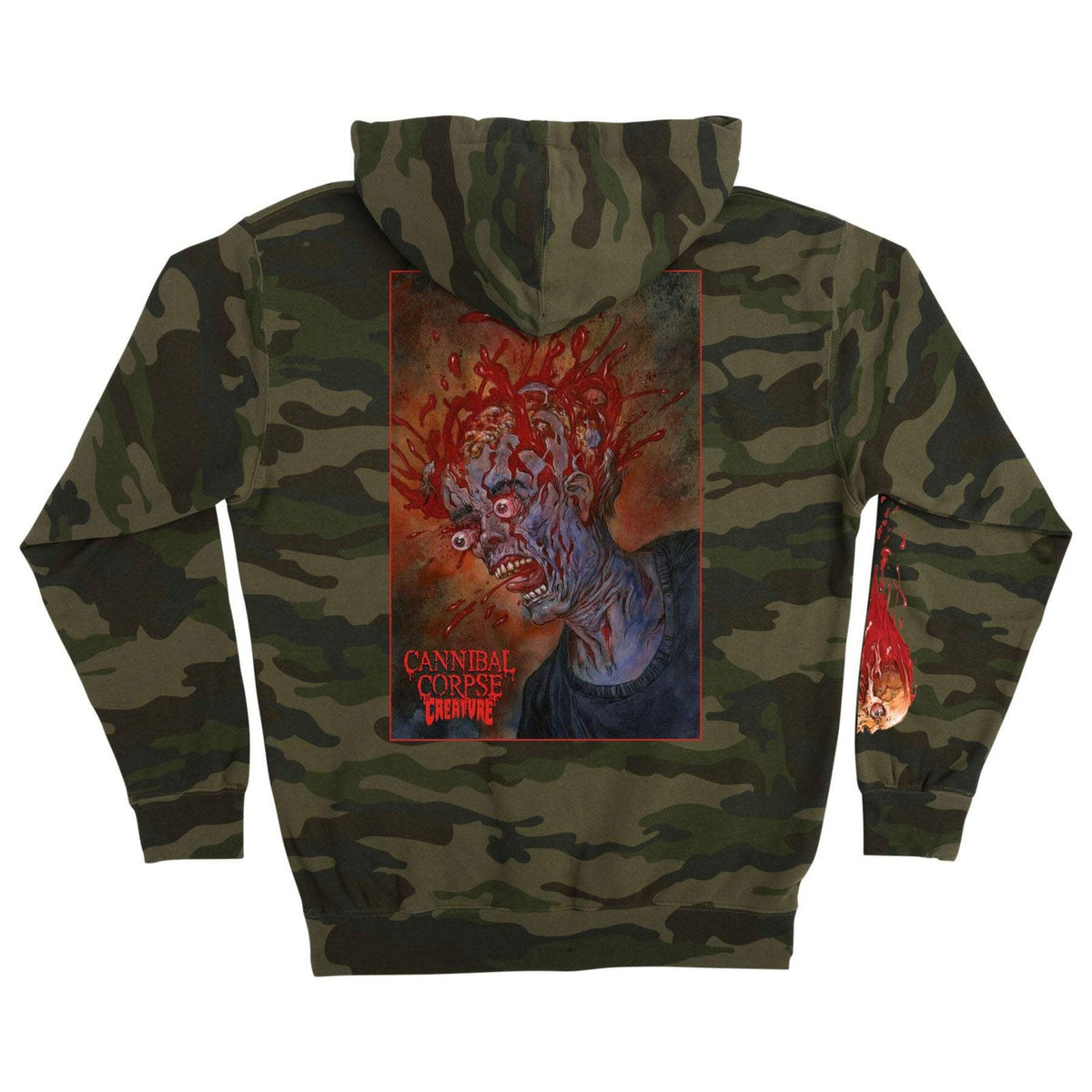 Creature X Cannibal Corpse P/O Heavyweight Hooded Sweatshirt