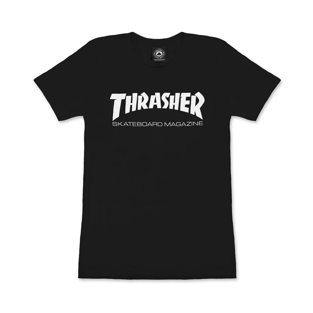 Thrasher Skate Mag Women'S Black T-Shirt