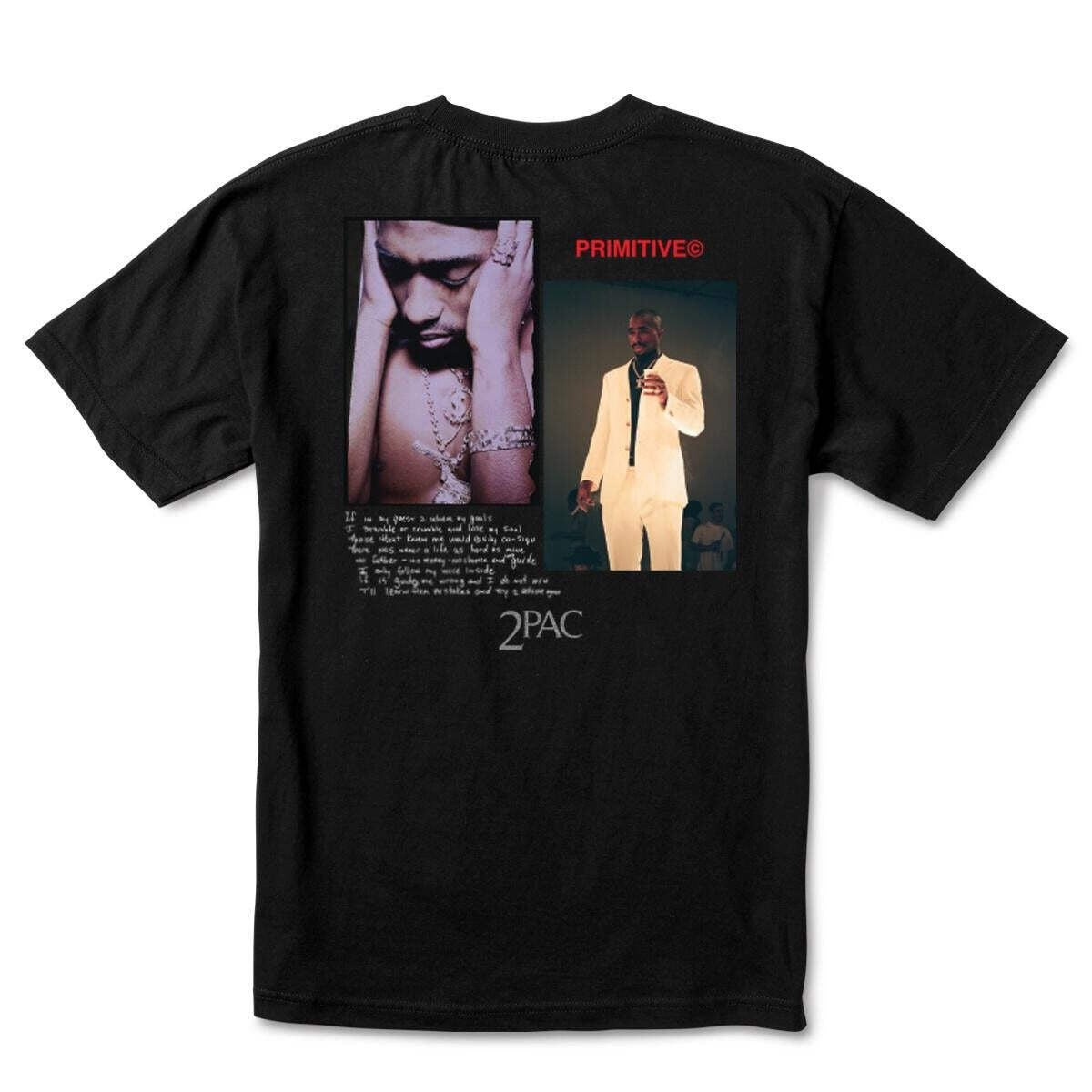 Primitive X Tupac Shakur Voice T-Shirt