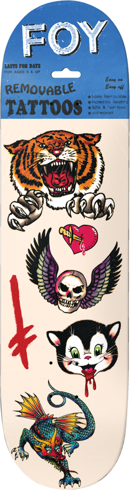 Deathwish Jamie Foy Tattoos 8.3875" Skateboard Deck