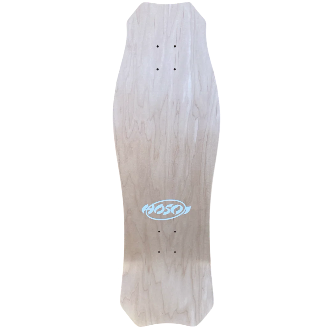Hosoi OG Hammerhead LTD Silver Foil 10.5" Skateboard Deck