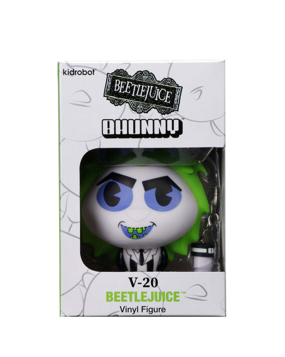 Kidrobot X Beetlejuice Bhunny 4" Vinyl Figure