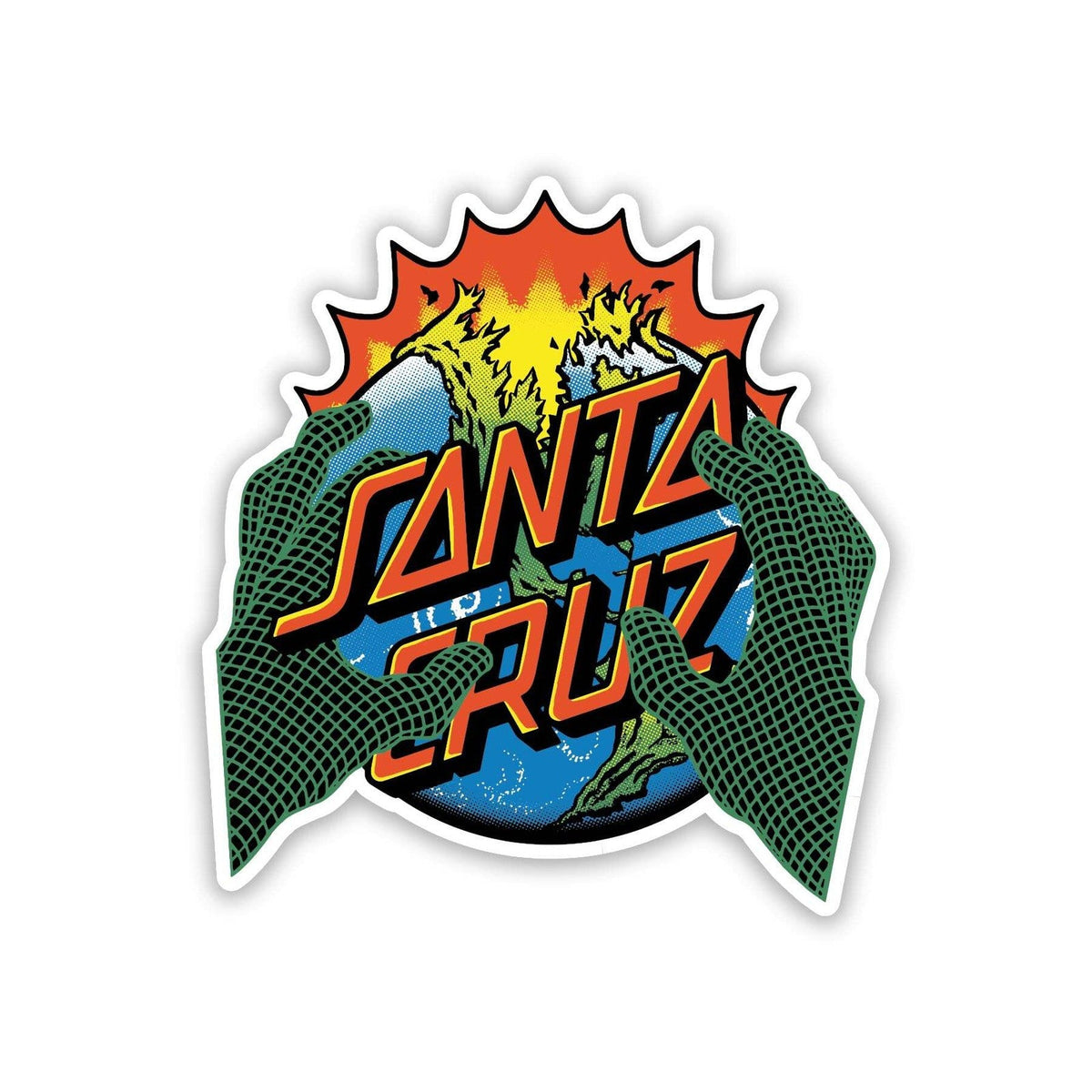 Santa Cruz Kendall End Of The Dot Sticker