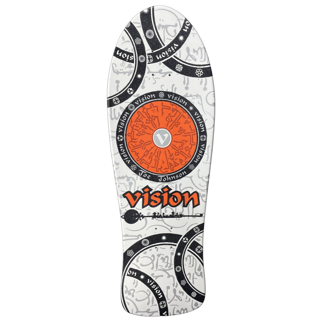 Vision Joe Johnson Hieroglyphics Double Take Gripped 10.25" Skateboard Deck